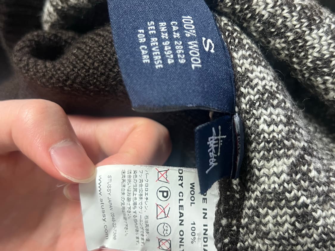 [S] 스투시 빈티지 니트 상품이미지3