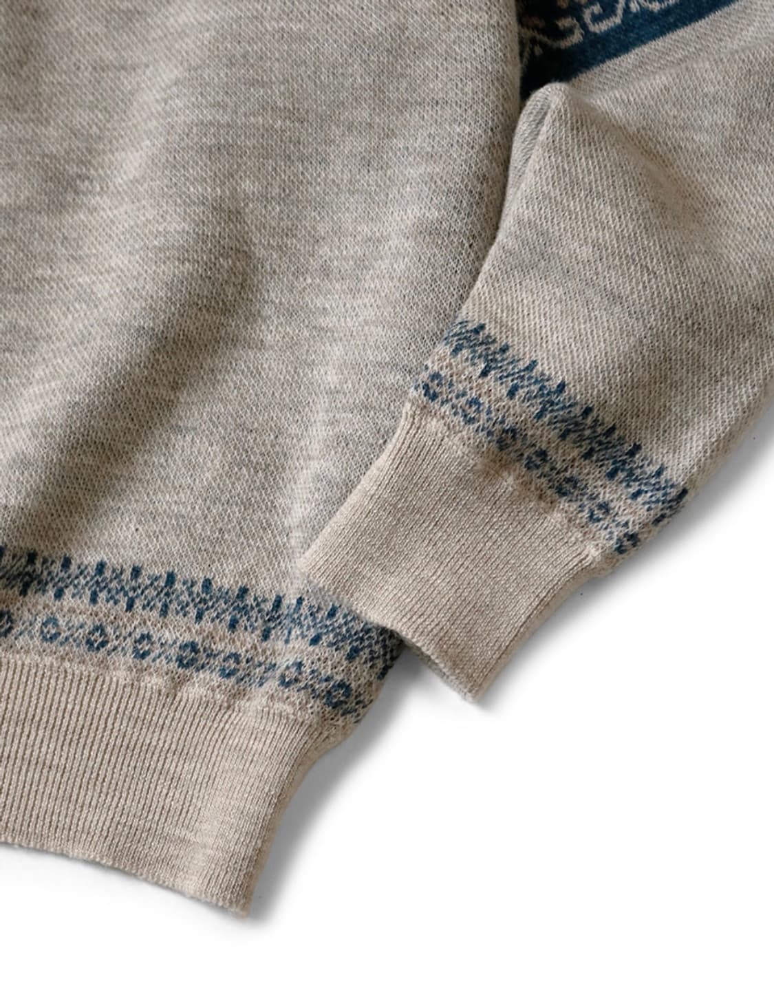 [새상품] 캐피탈 반다나 크루넥 니트 스웨터 상품이미지4