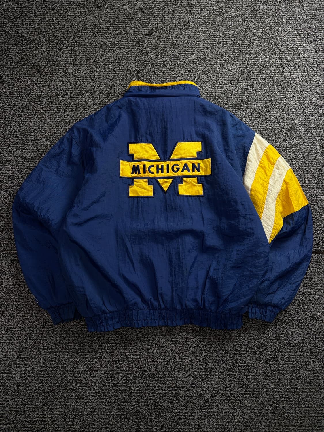 LOGO SEVEN USA 오리지날 미시건 컬리지 바시티 점퍼 1617 상품이미지5