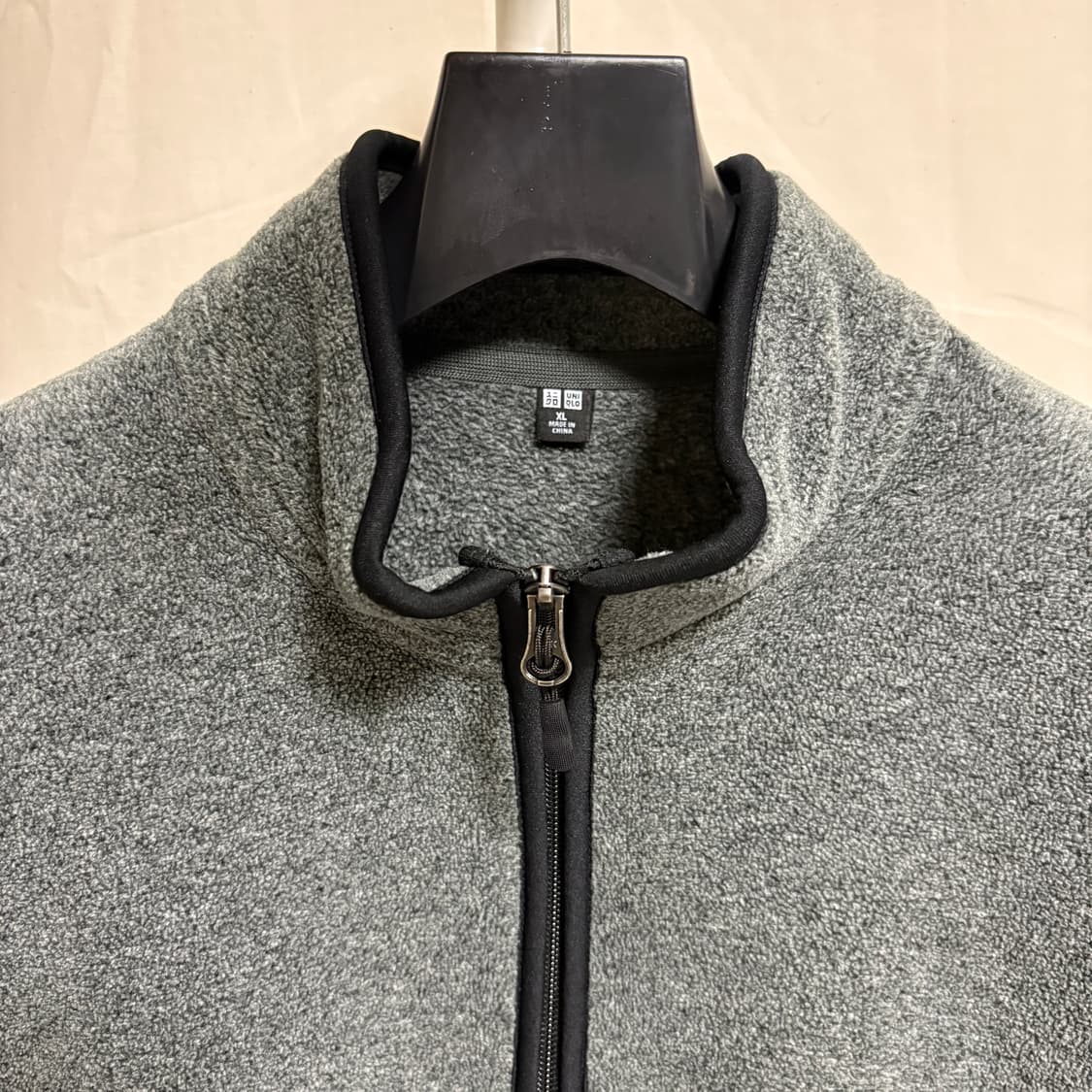 유니클로 반집업 아노락 플리스 / 그레이, XL 상품이미지5