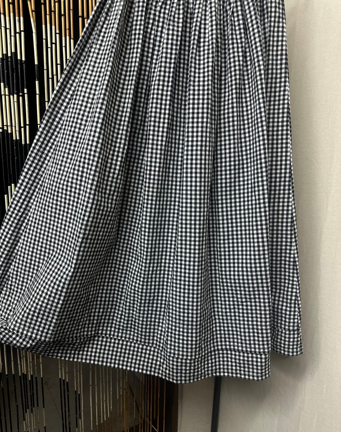 check banding skirt 상품이미지3