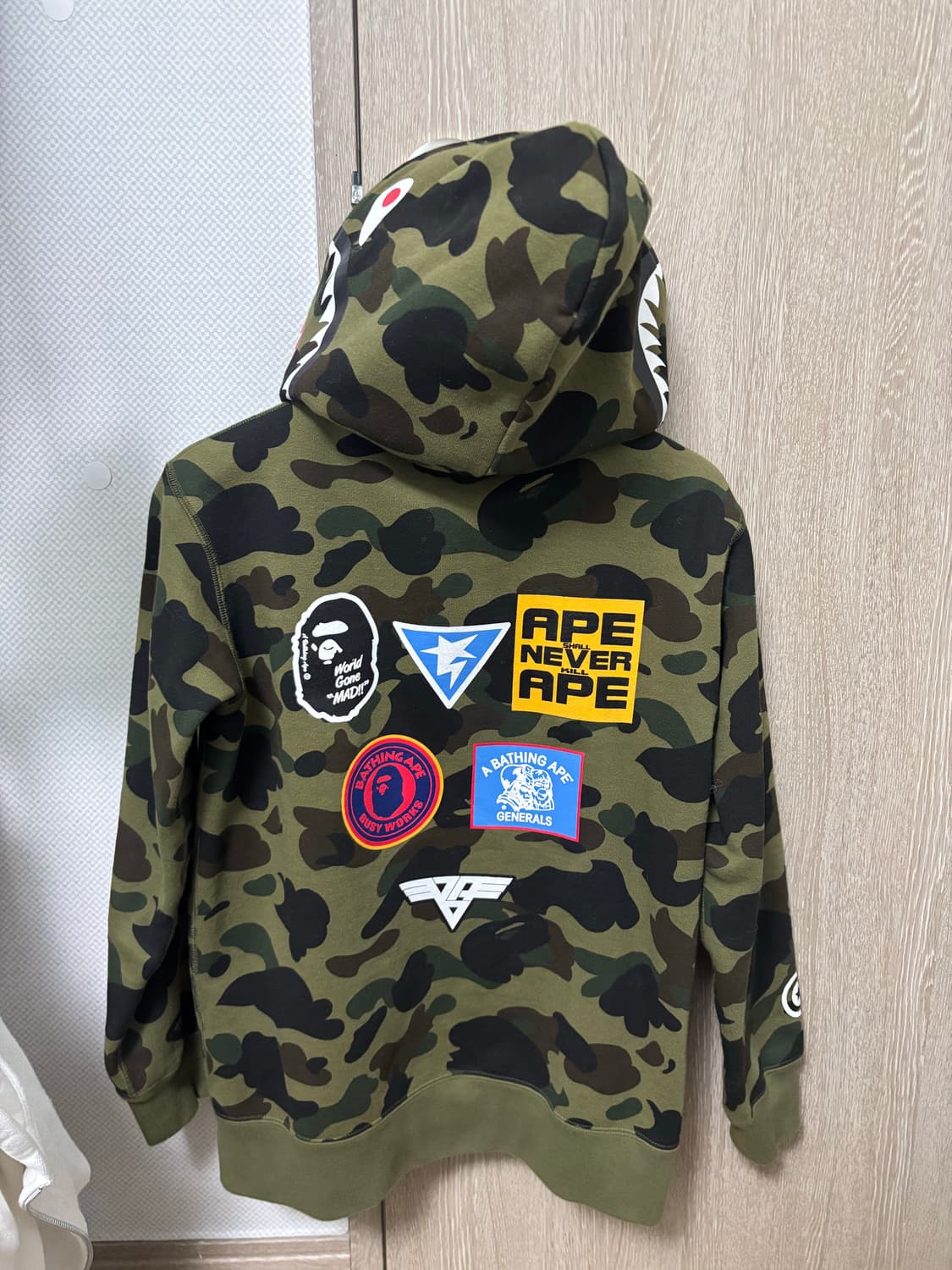 베이프 후드집업 상품이미지2