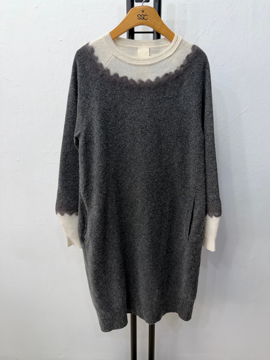 정품) 오즈세컨 한섬 니트 원피스 85 상품이미지1