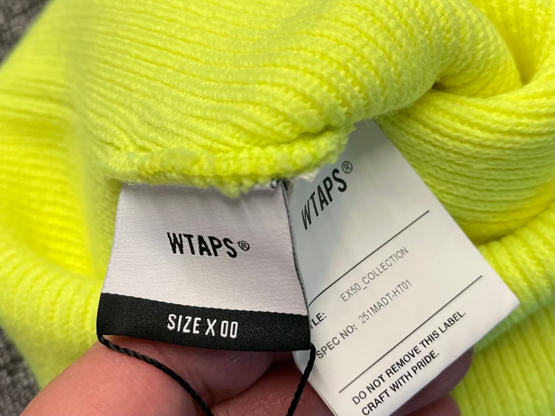 WTAPS 더블탭스 형광 비니  상품이미지3