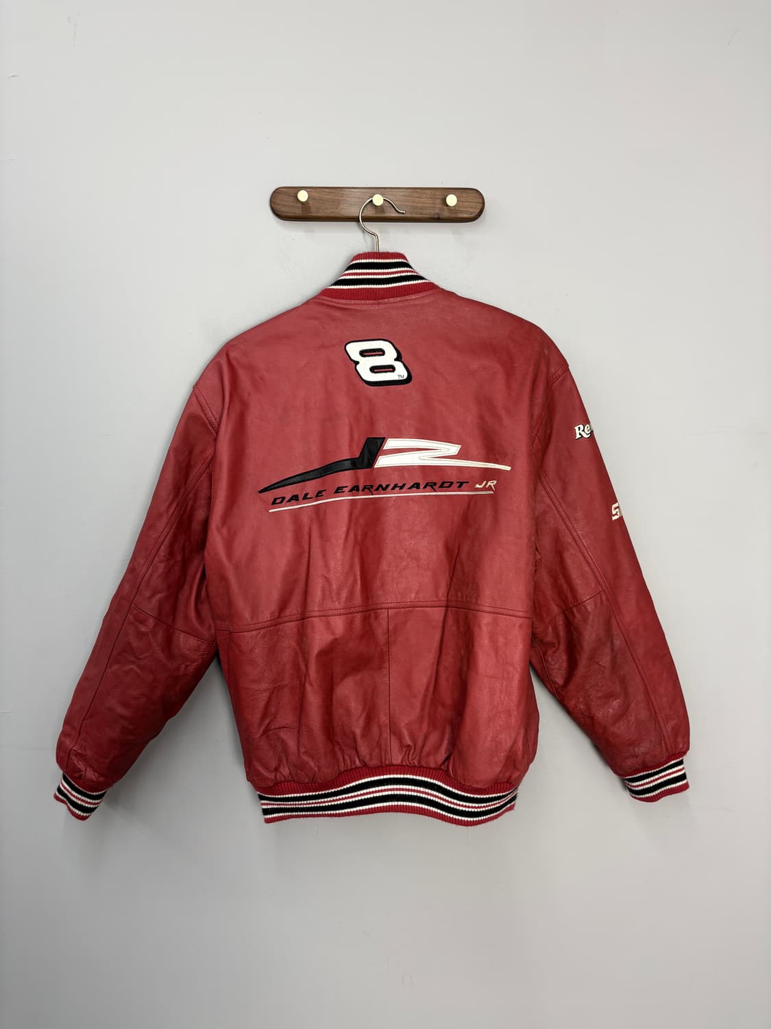 Hase 버드와이져 레더 리버시블 레이싱자켓 A3627 상품이미지7