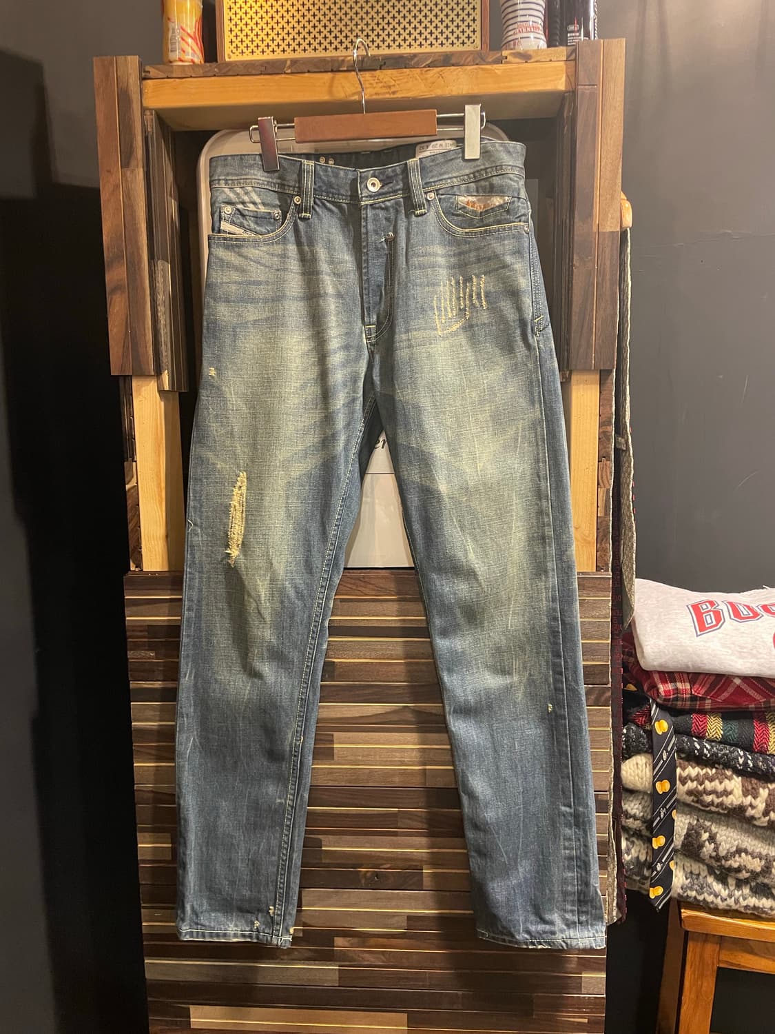 디젤 아디다스 청바지 상품이미지1