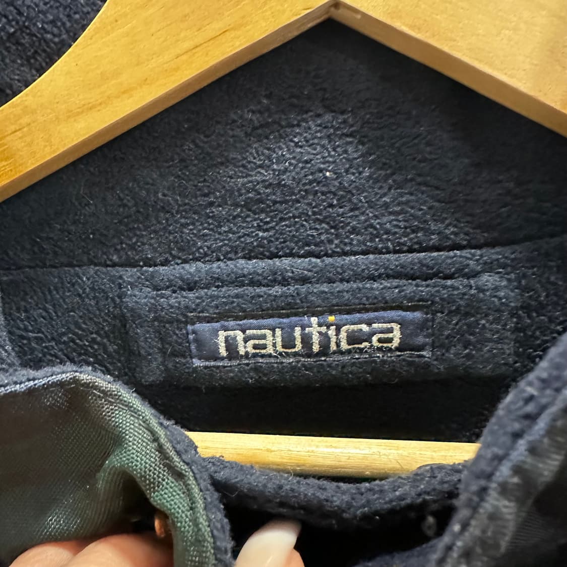 노티카 타탄체크 리버서블 플리스 자켓L 상품이미지2