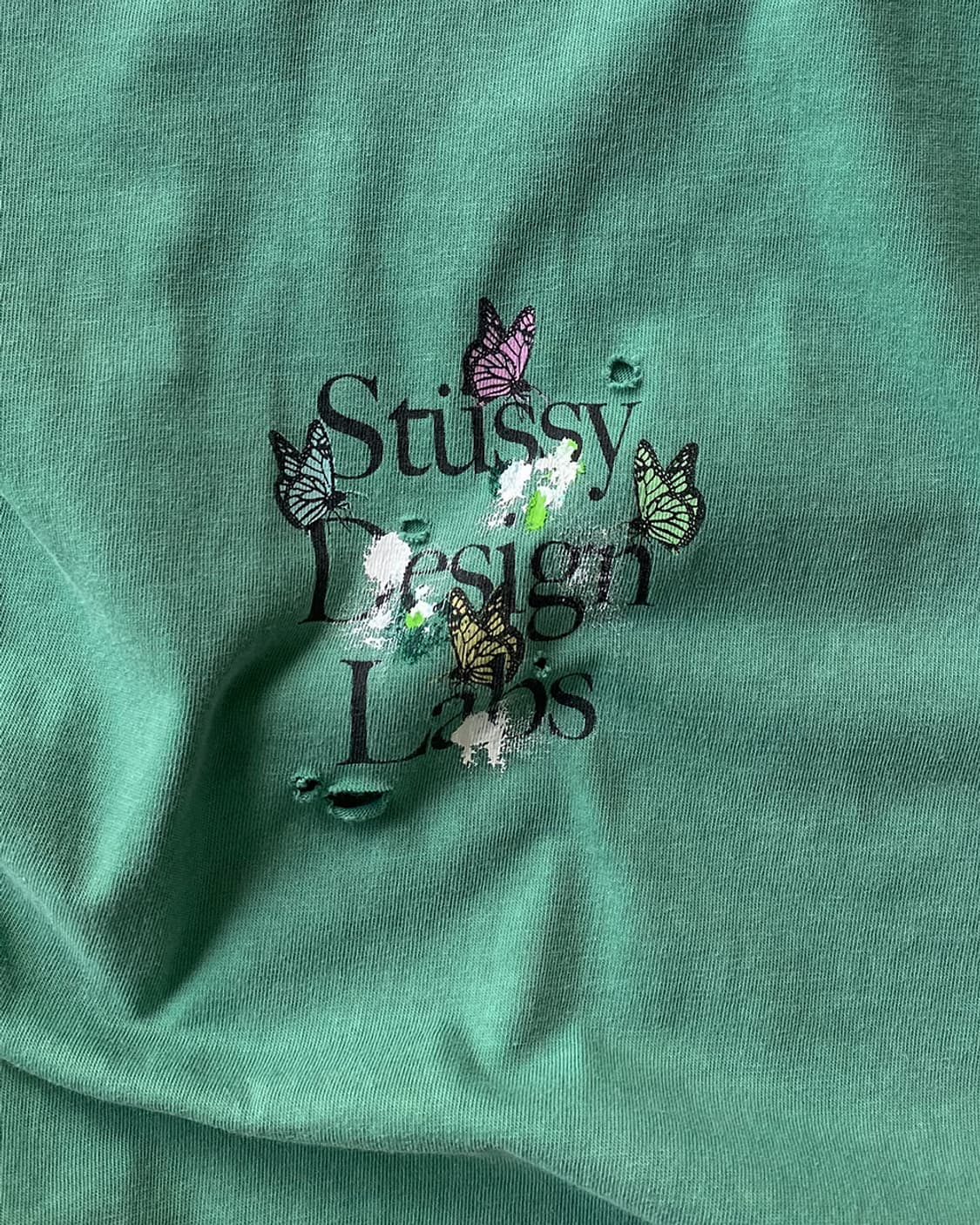 스투시 디스트로이드 페인팅 롱슬리브 상품이미지5