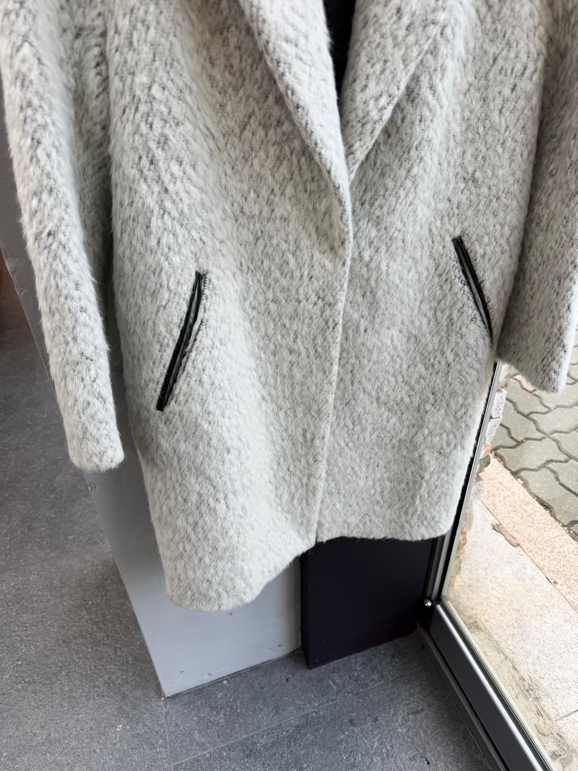 90/ 산드로 알파카 브라이튼 코트 자켓 상품이미지4