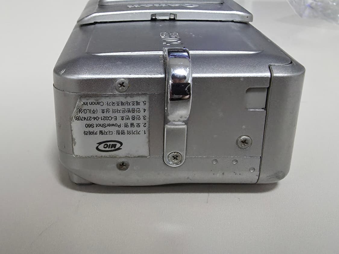 캐논 파워샷 S60 빈티지 디지털카메라 상품이미지3