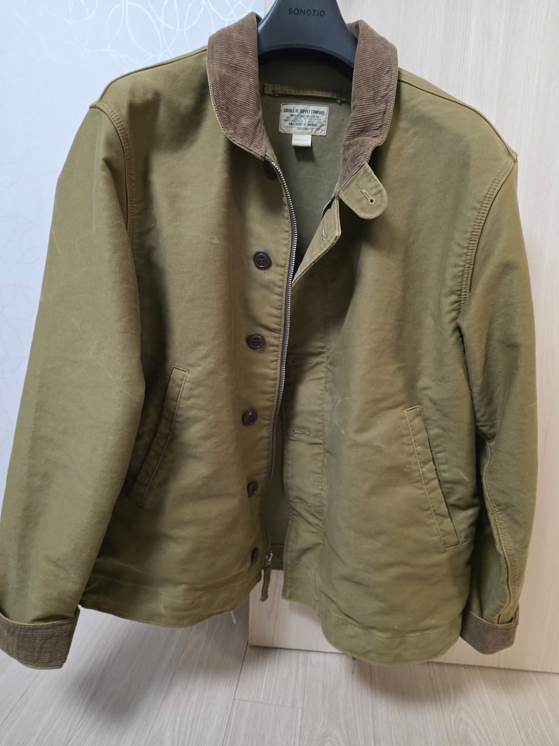 RRL 더블알엘 코듀로이 칼라 덱자켓 L 상품이미지1