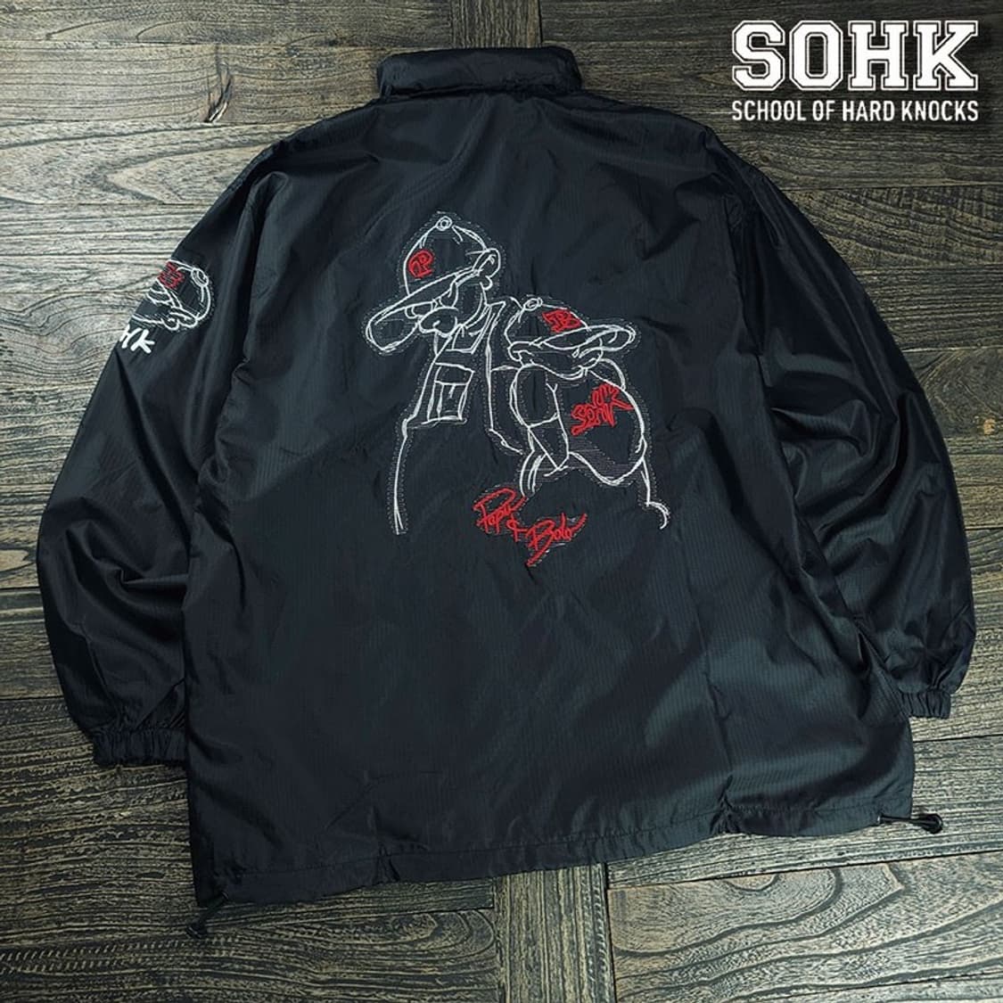 [SOHK 스쿨오브하드녹스](새상품)90s 올드스쿨 바람막이 M20832 상품이미지1