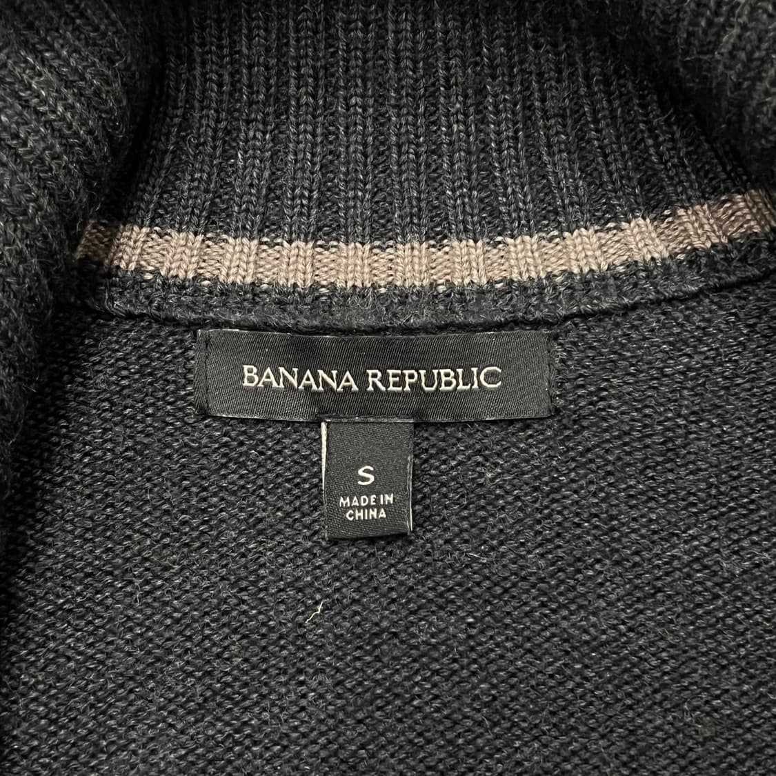 [90] 바나나 리버플릭 니트집업 상품이미지3