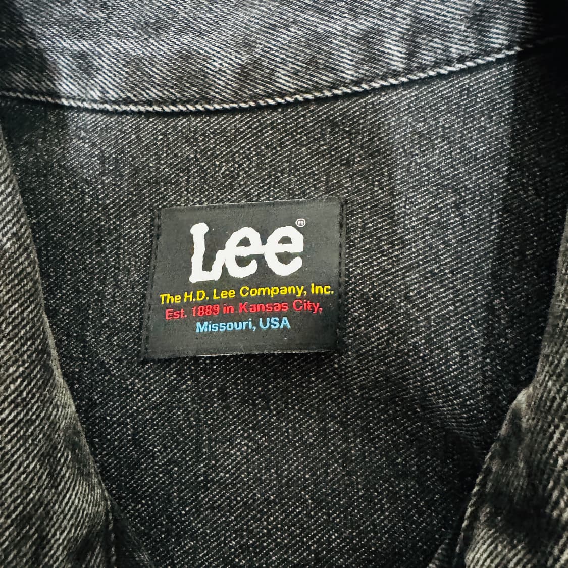 IAB STUDIO x LEE 데님 자켓 블랙 M 상품이미지2