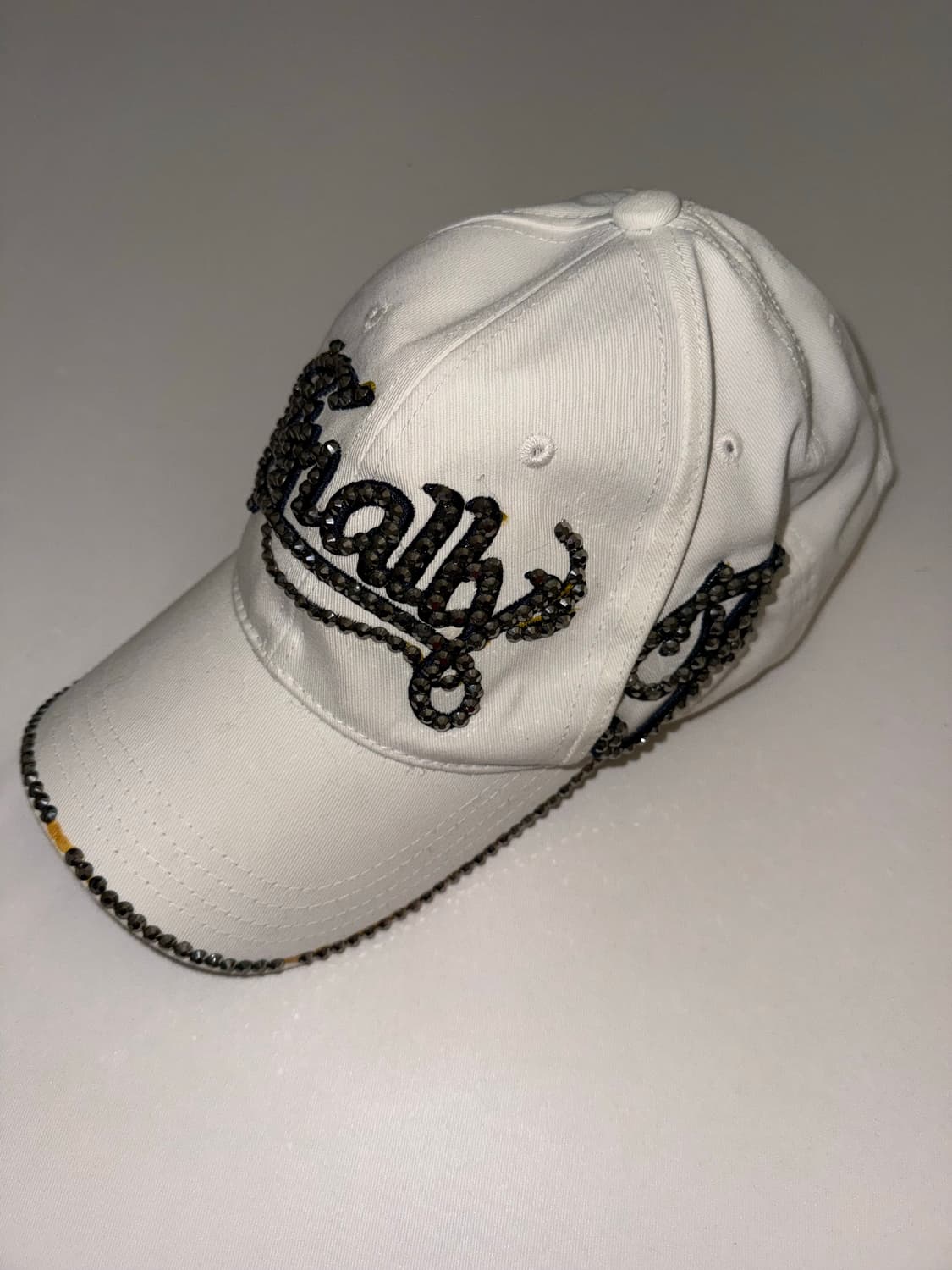 빈티지 오네갸루 큐빅 볼캡 모자  상품이미지1