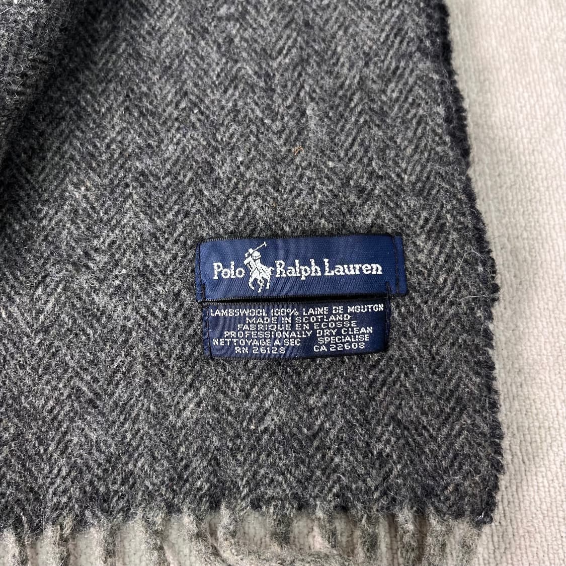 폴로랄프로렌 램스울 스몰포니 머플러 상품이미지4