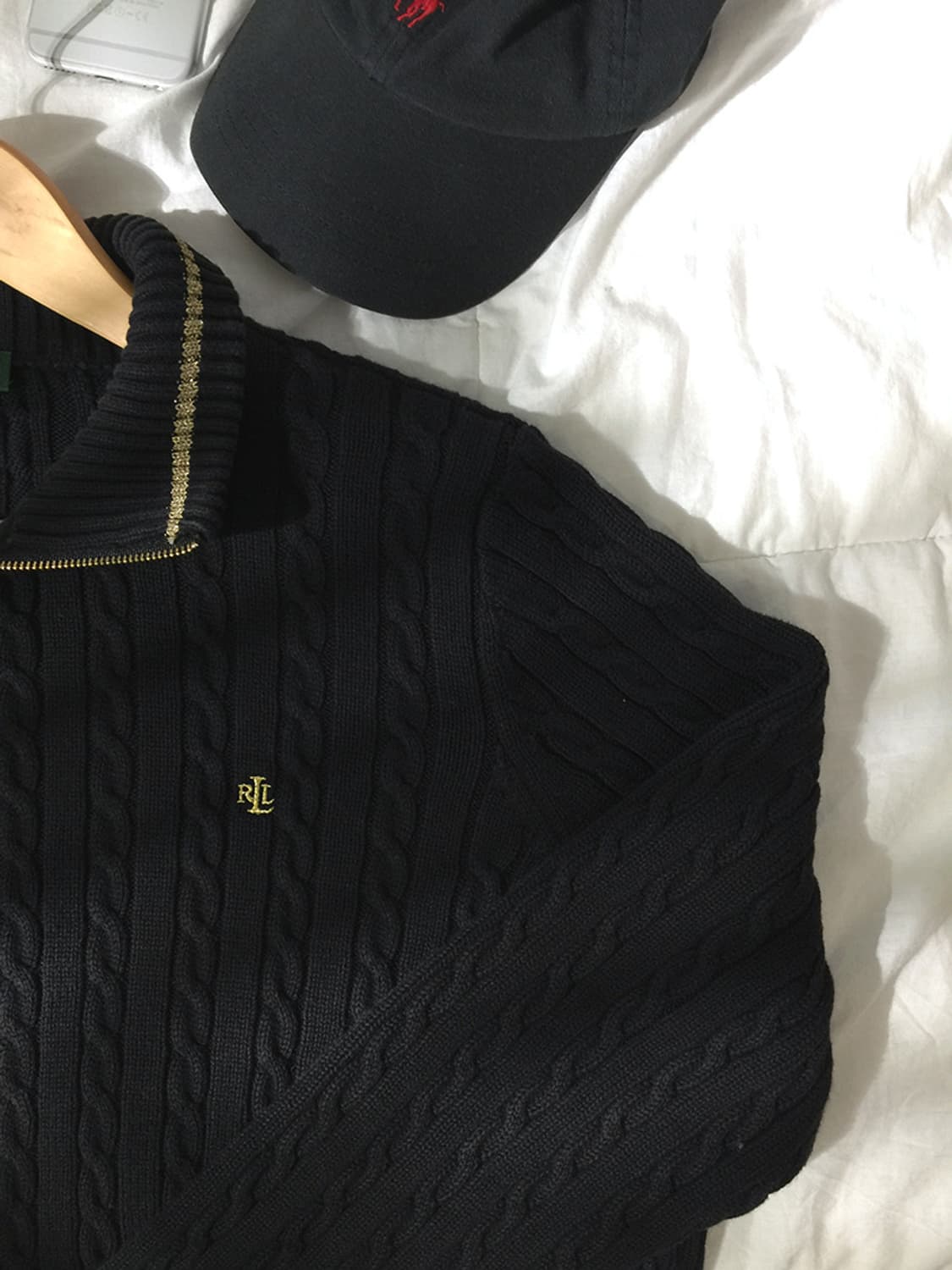 (WOMAN) 폴로랄프로렌 니트집업 XL 상품이미지2