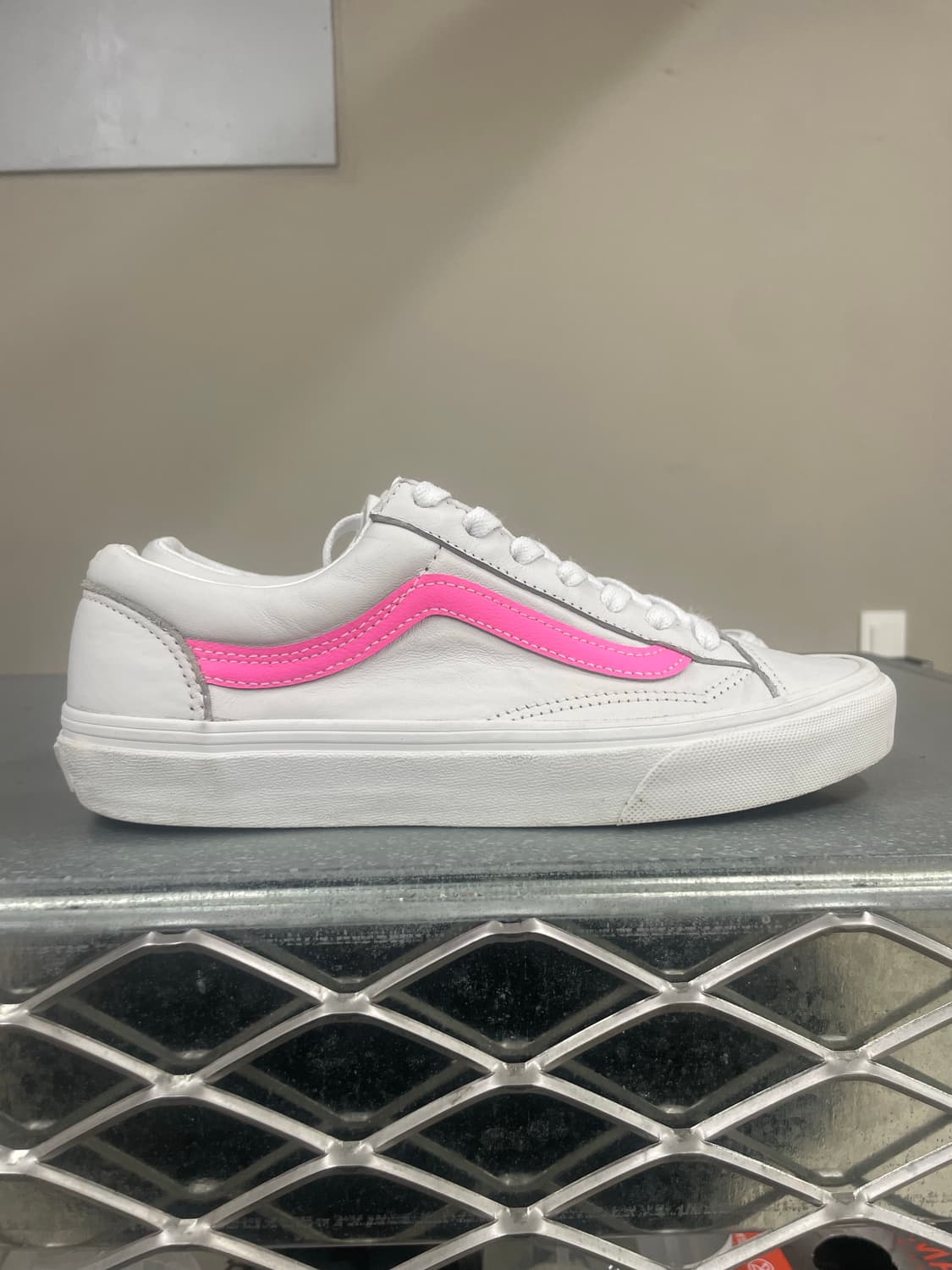 반스 스타일 36 레더 팝 슈가 플럼 240 상품이미지4