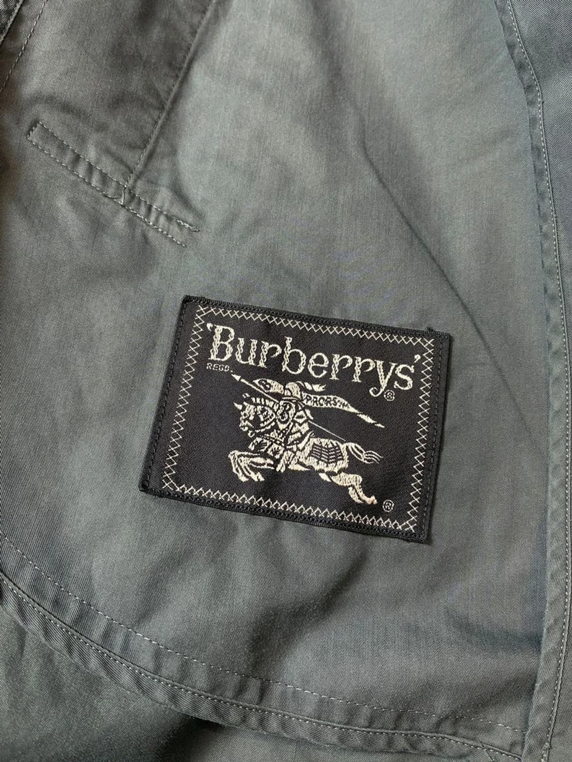 버버리 90's 재팬 싱글 트렌치 코트 PN7547 상품이미지7