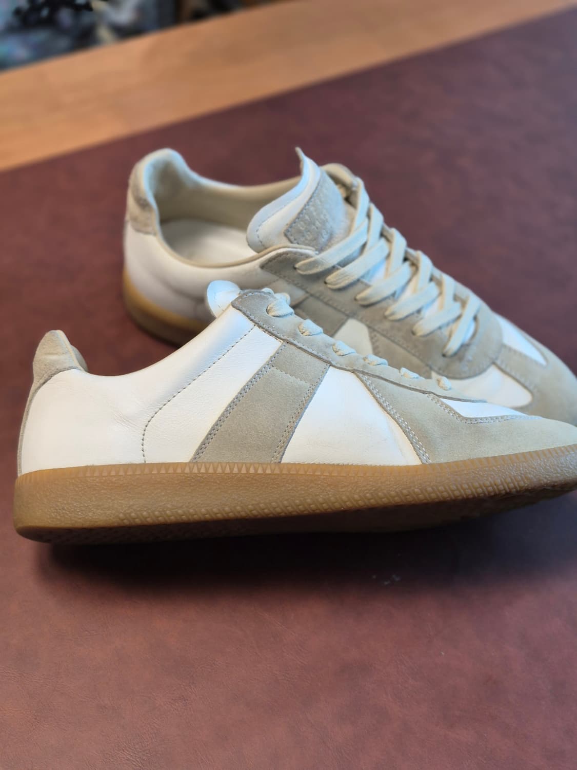 실착용3회 250-255(39)정품 메종마르지엘라독일군  상품이미지8