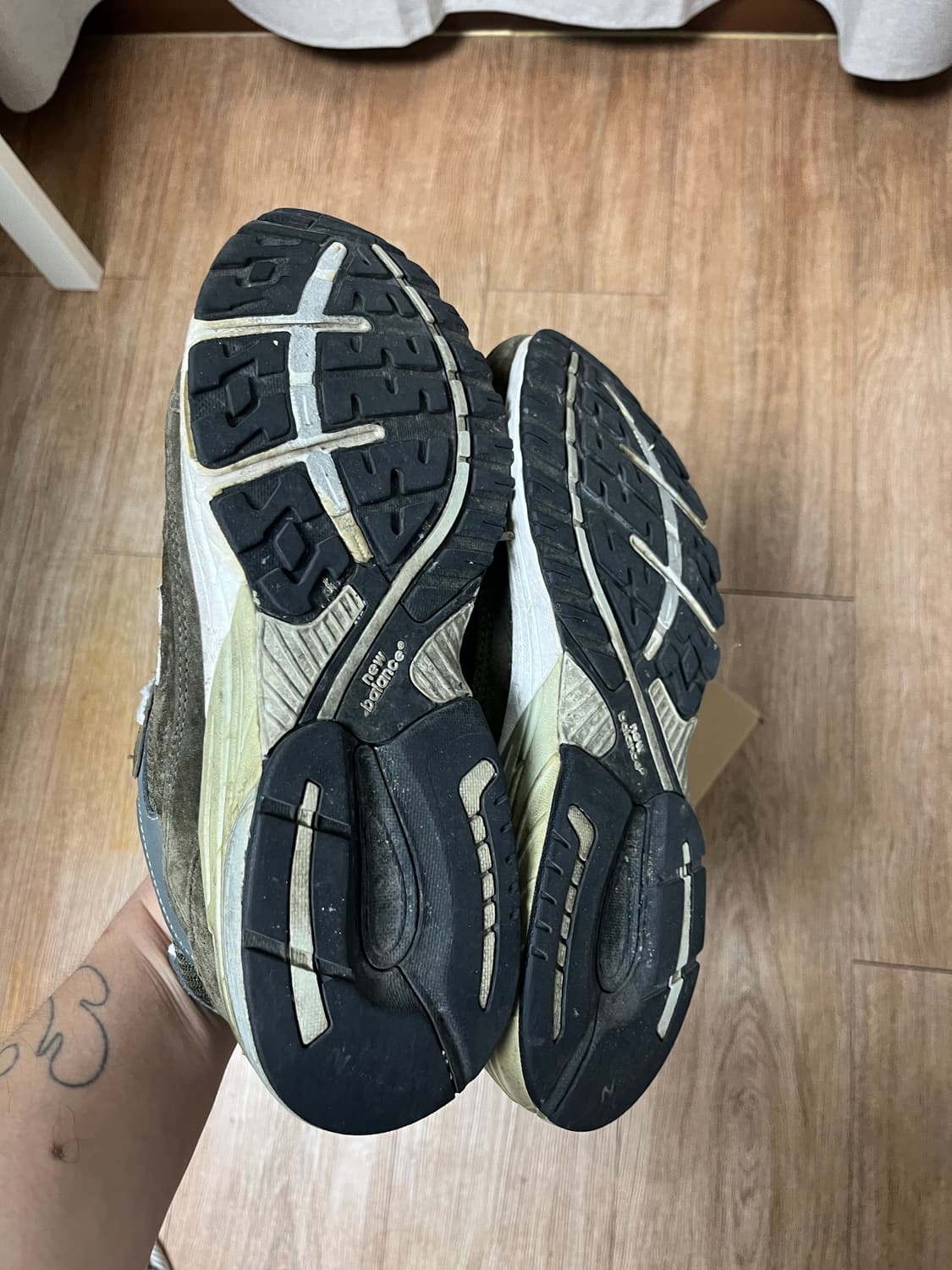 뉴발란스 993 메이드 인 USA 밀리터리 그린 상품이미지3