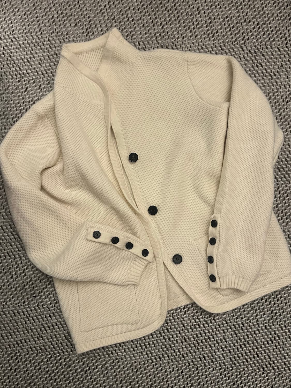 빈티지 단추 가디건 상품이미지2