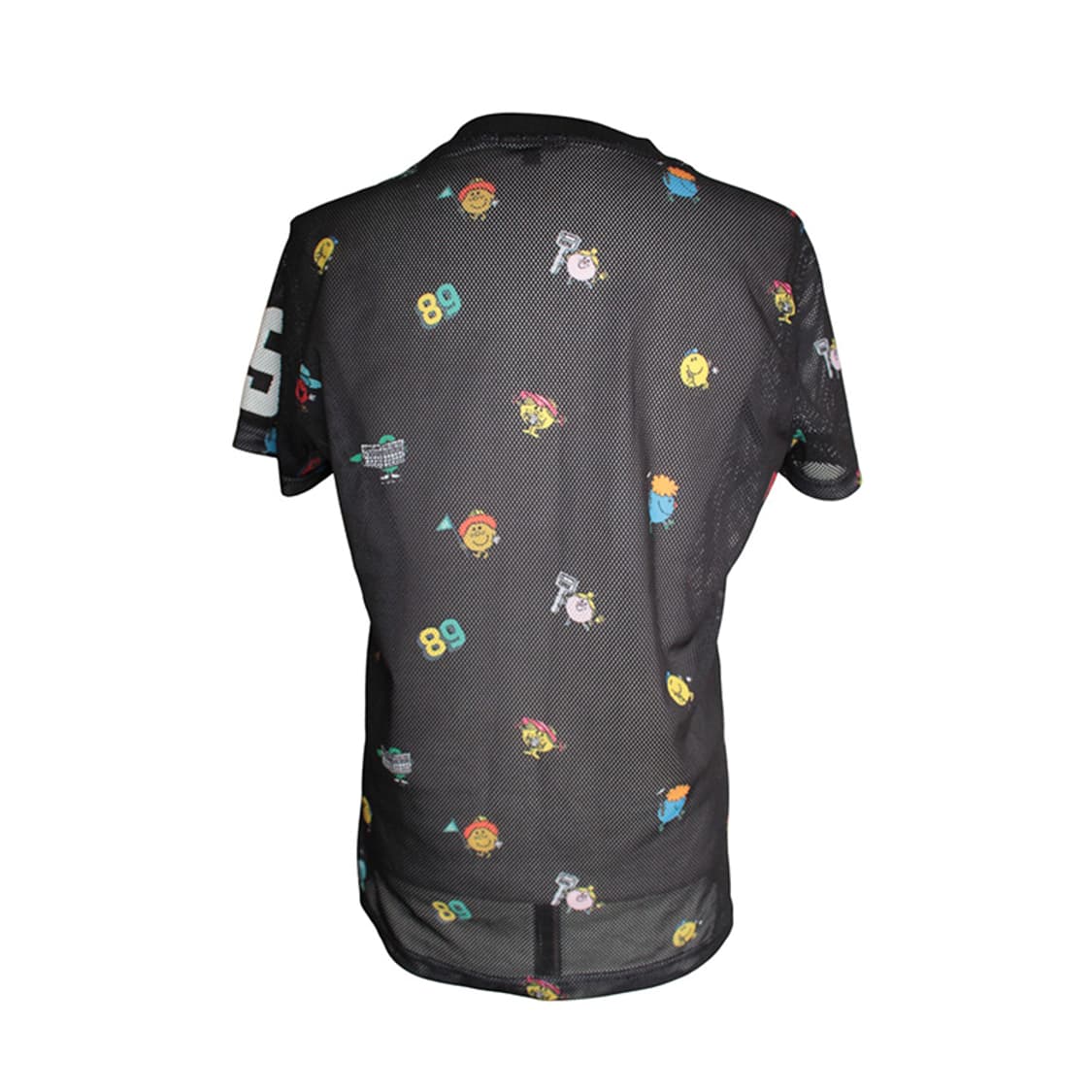 파리게이츠 블랙 메쉬 로고 티셔츠 55 상품이미지2