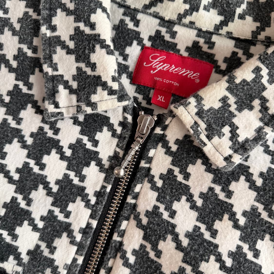 슈프림 하운드투스 플란넬 집업 셔츠 상품이미지5