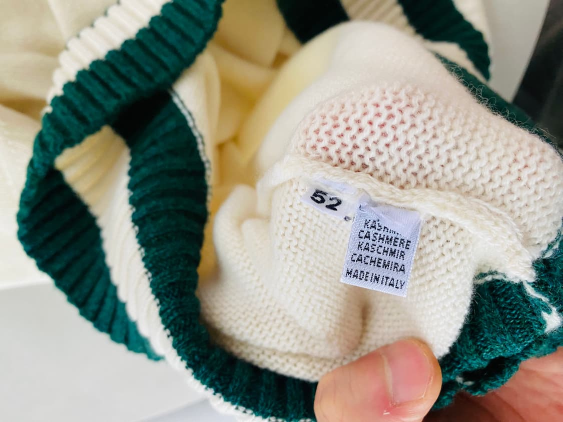 Guerrilena 1944 캐시미어 니트 상품이미지4