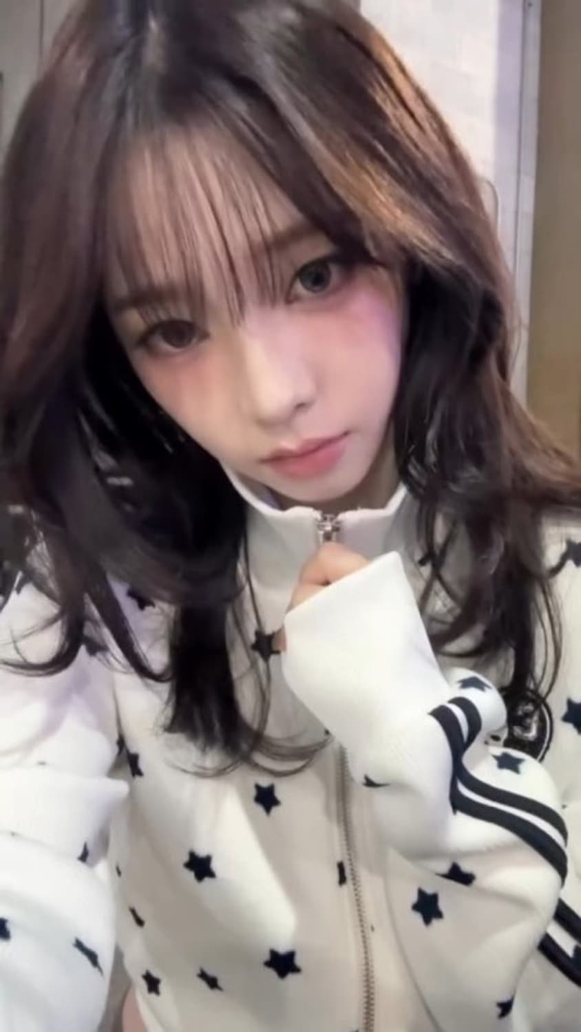 (카리나 집업)셋업이엑스이 스타스포티 집업 네이비 상품이미지3
