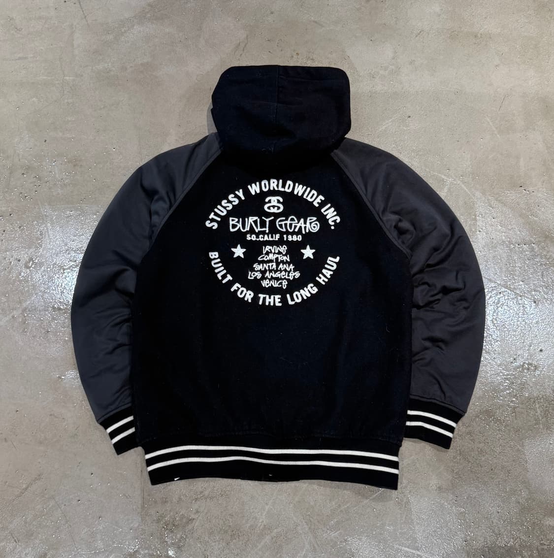 00s 스투시 Bulry Gear 바시티 자켓 상품이미지5