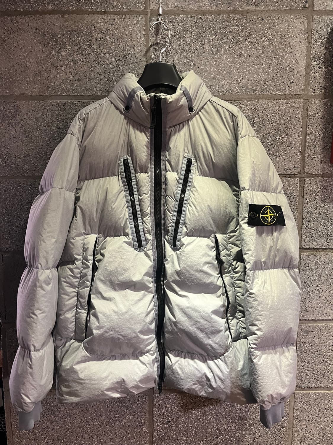 스톤아일랜드 크링클랩스패딩 (XL) 상품이미지1