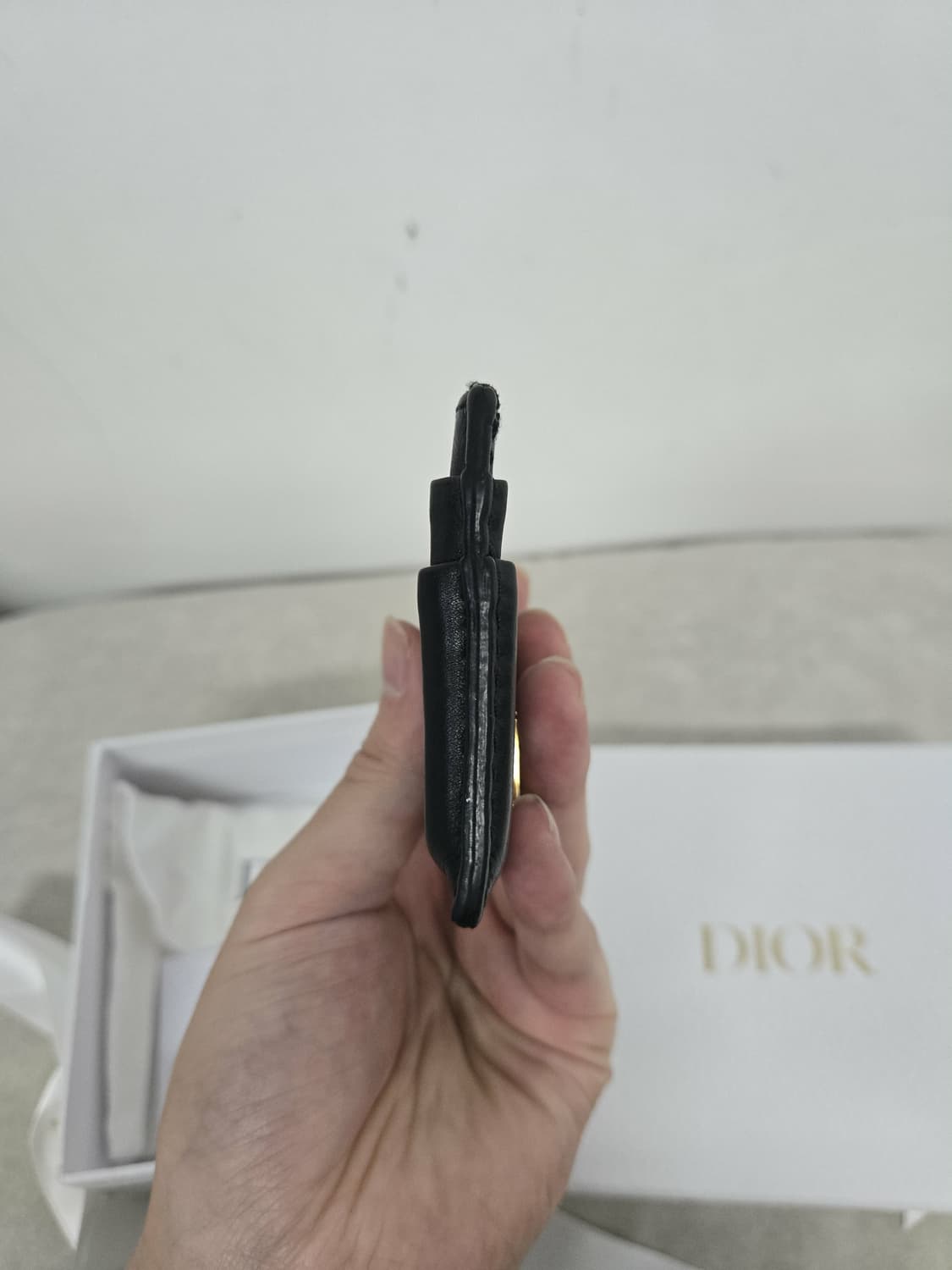 [보증서 정품]디올 빅 로고 카드지갑 상품이미지3