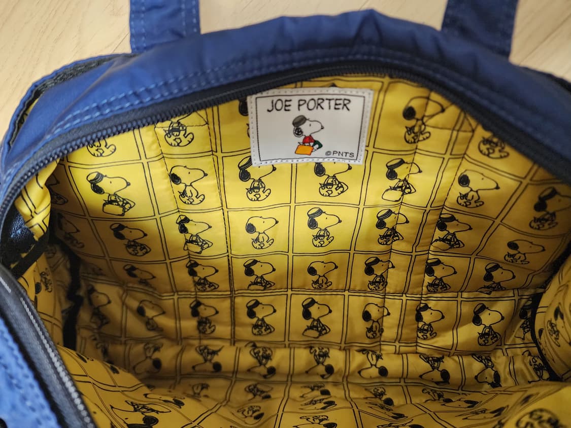 요시다포터 피너츠x스누피 보스턴백 라지 상품이미지4