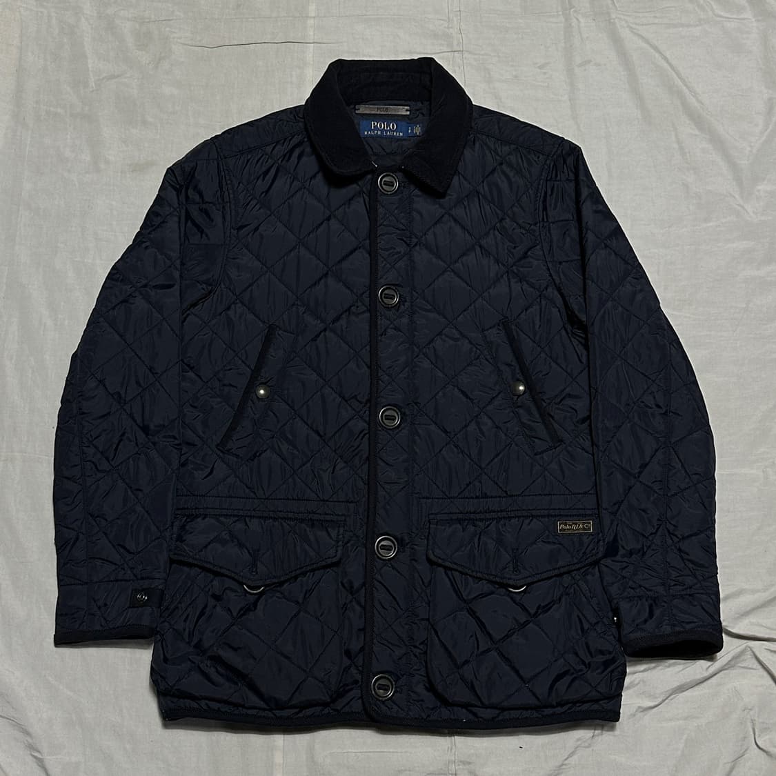 폴로랄프로렌 네이비 퀄팅 자켓 상품이미지2