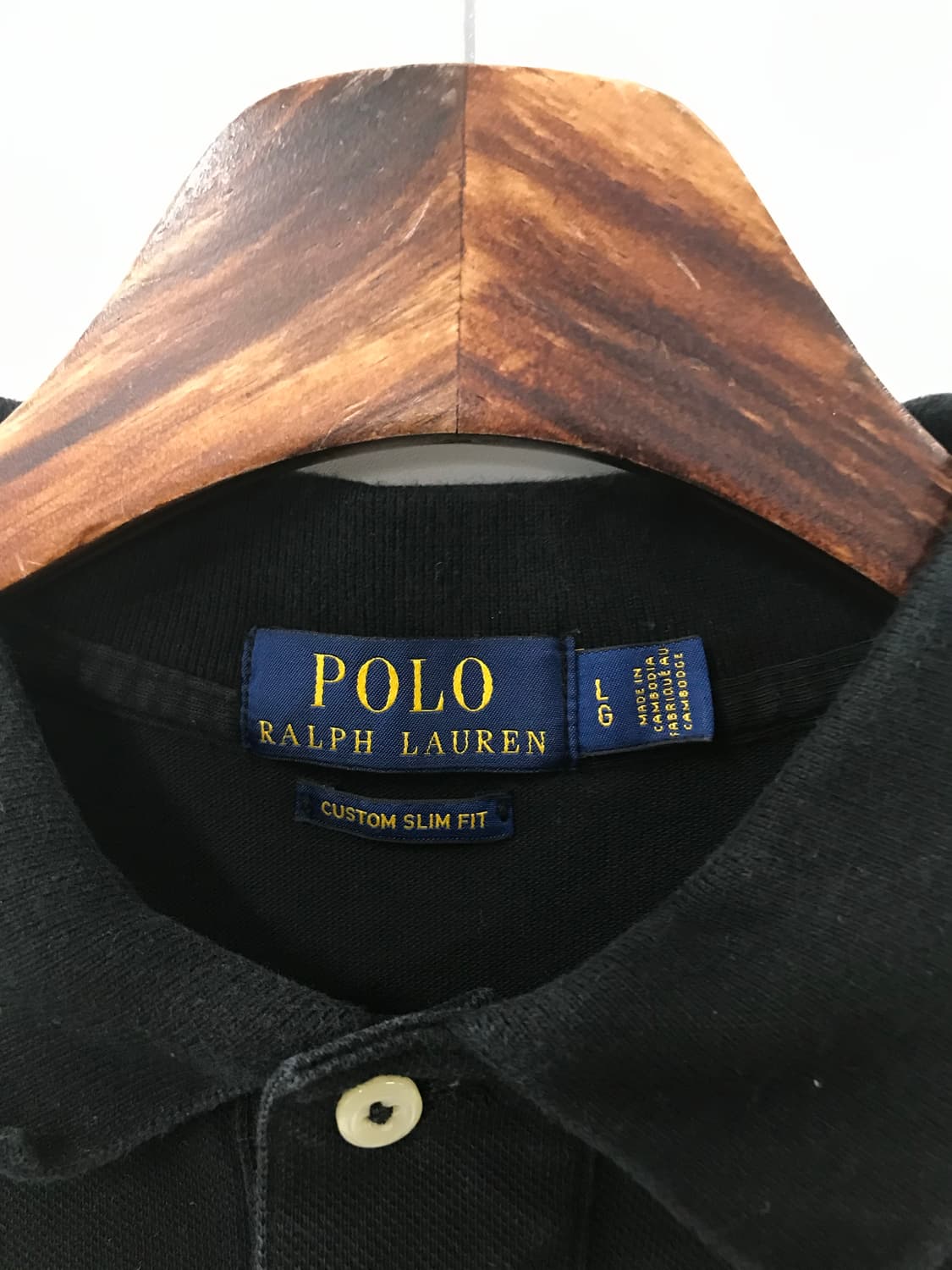 폴로 랄프로렌 블랙 반팔 pk 티셔츠 상품이미지5