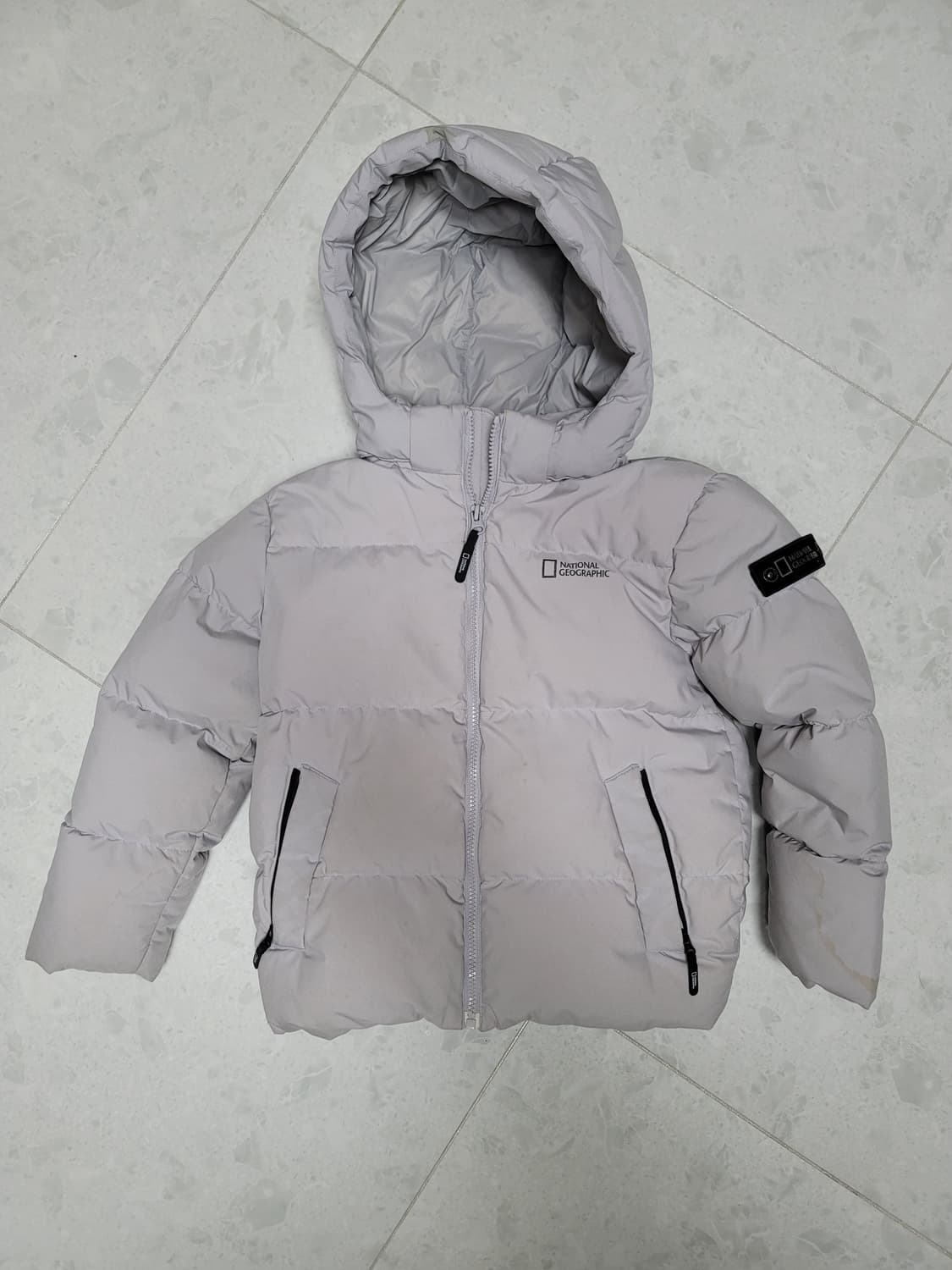 내셔널지오그래픽 구스다운 패딩 키즈130사이즈 상태굿 상품이미지1