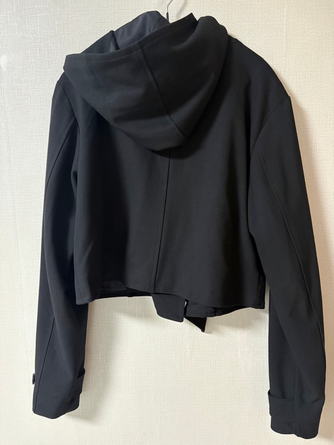 미세키서울 Cowl neck button Jacket BLACK  상품이미지3