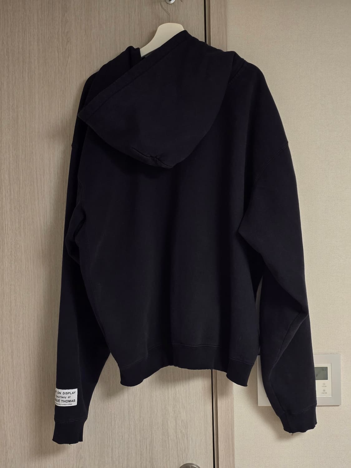 갤러리디파트먼트 90s 후드집업 블랙 L 상품이미지2