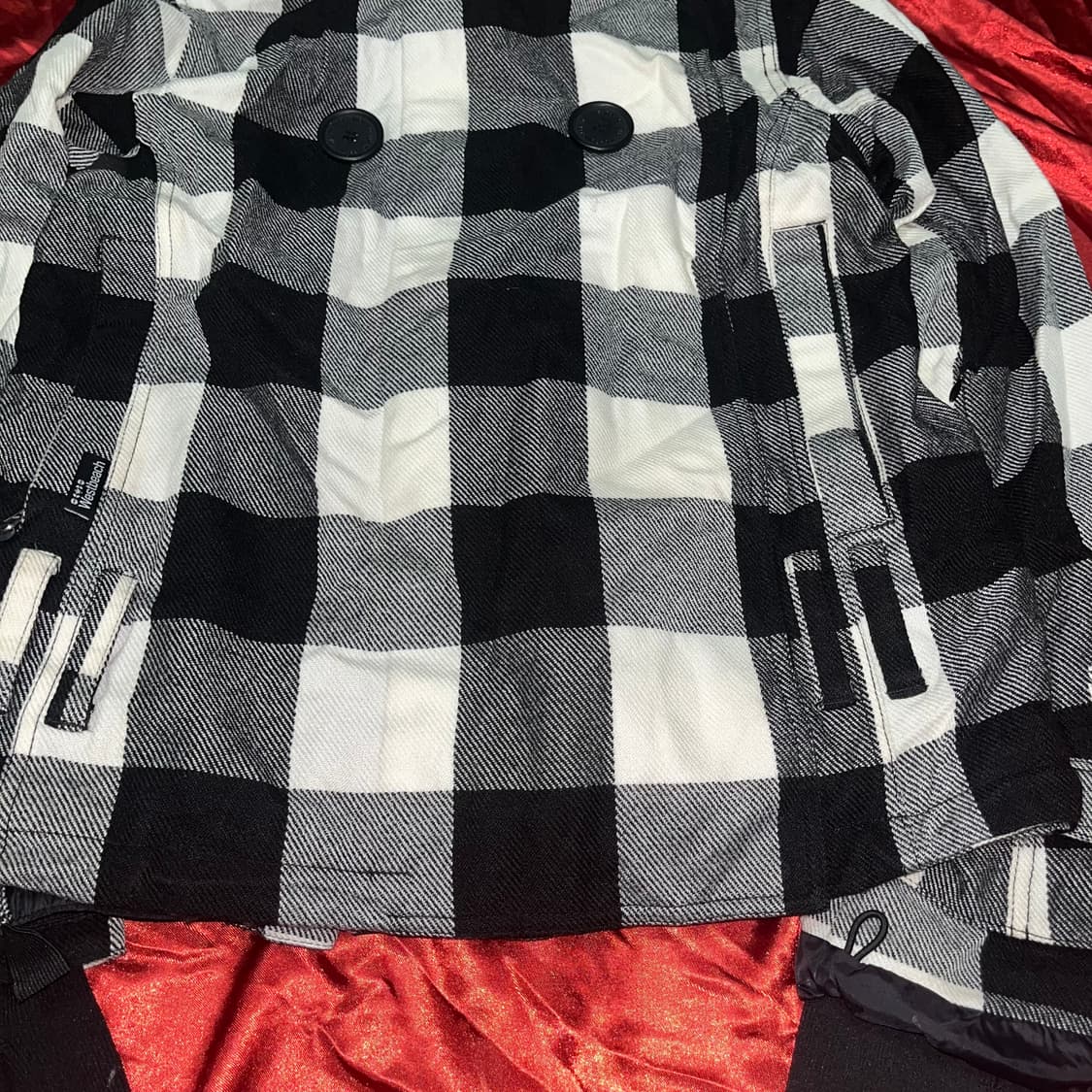 트랄라맛 y2k 하이넥 자켓 빈티지 상품이미지4