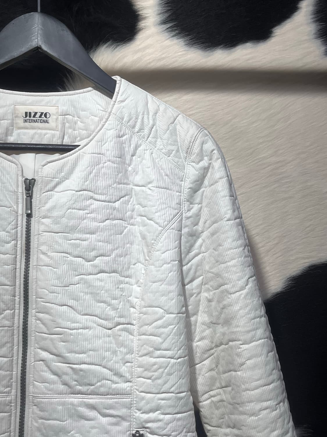 화이트 투웨이 경량 패딩 상품이미지7