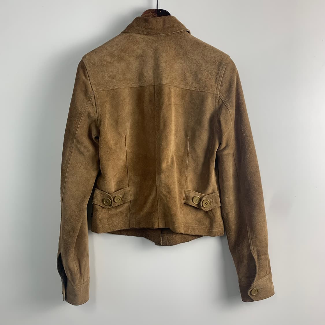 아베크롬비 브라운 스웨이드 트러커 자켓 상품이미지4