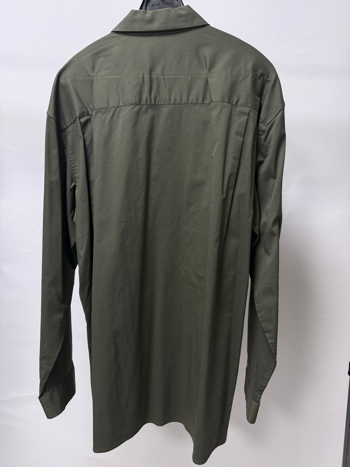 TNGT 남성 반버튼 튜닉셔츠 (올리브그린/105) 상품이미지7