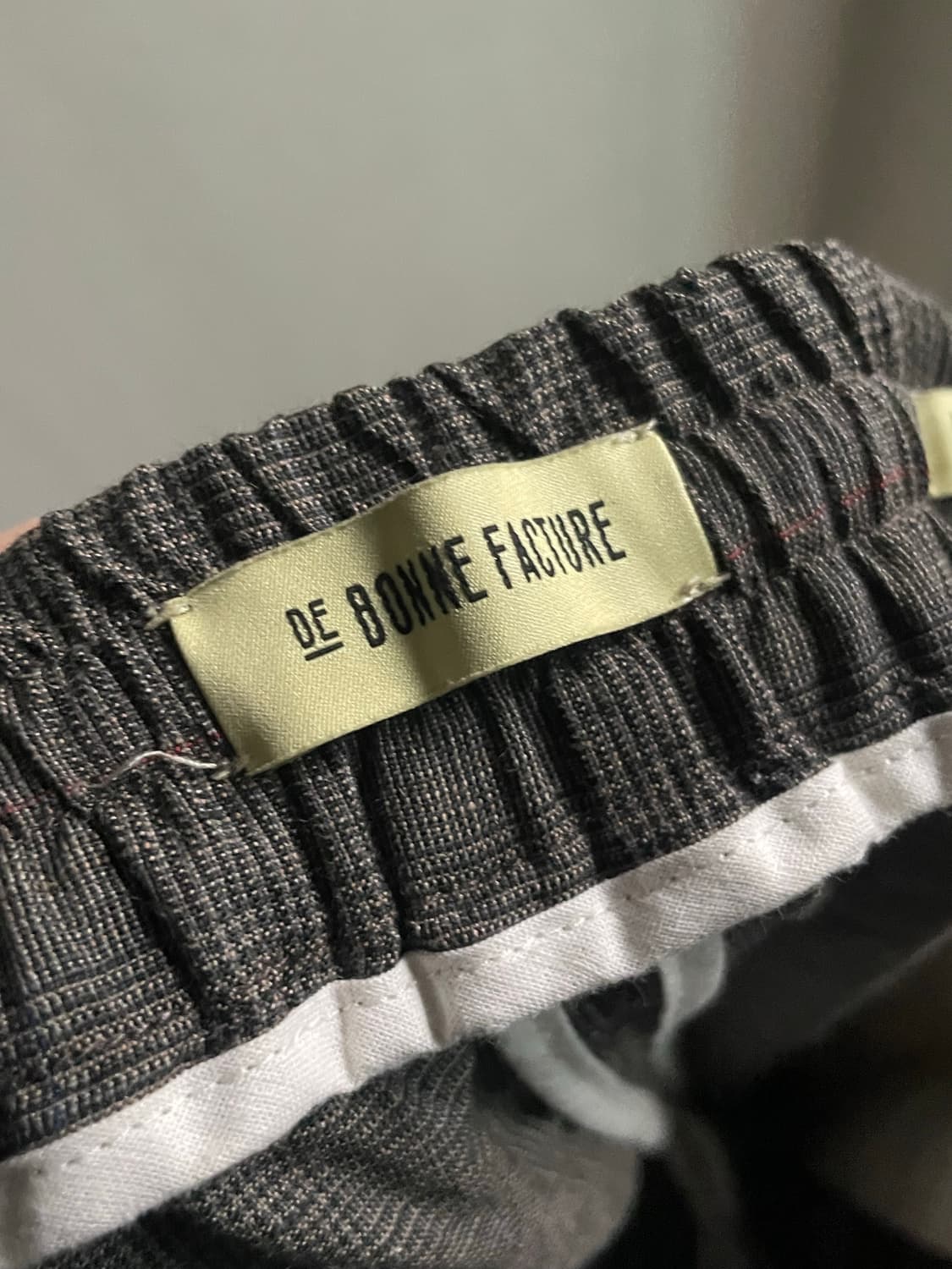 드본팩쳐 울 헴프 드로우스트링 팬츠 (50)  상품이미지5