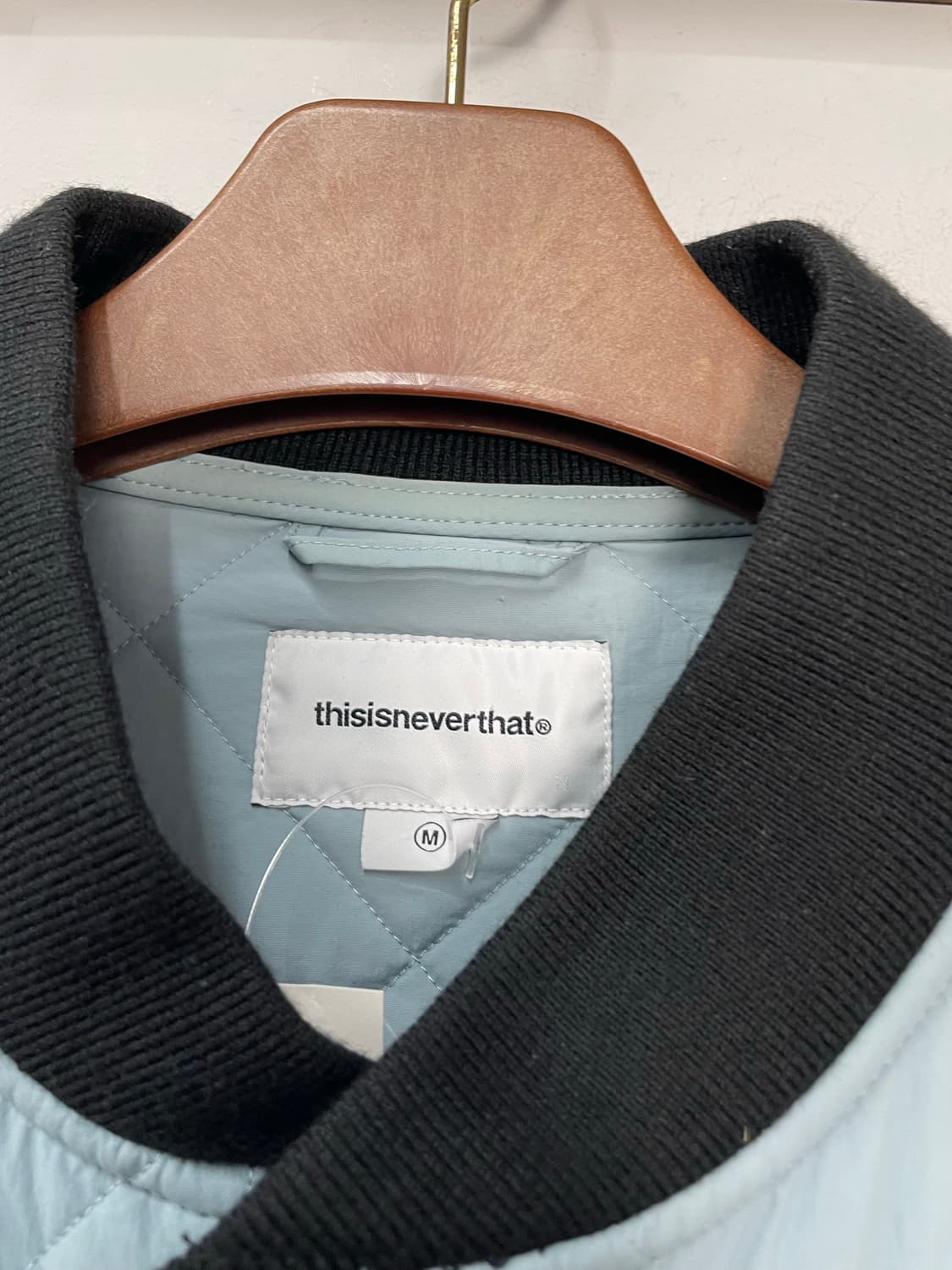 디스이즈네버댓 스카이블루 퀄팅 자켓 H1612 상품이미지5