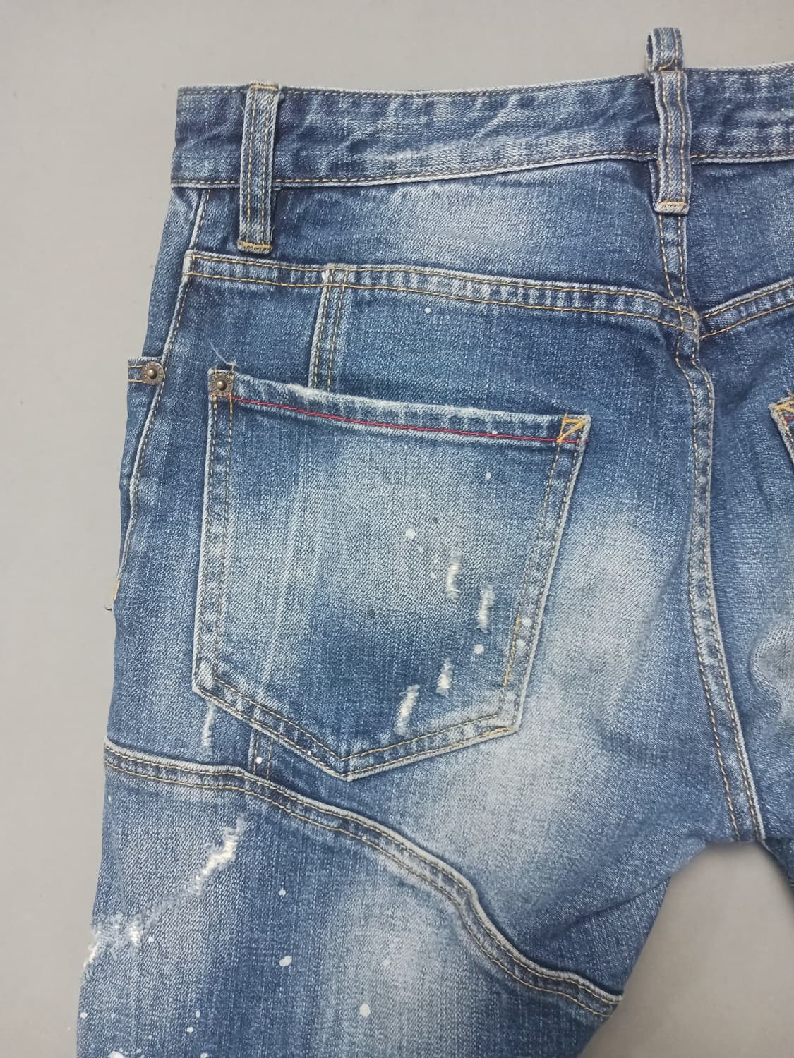 [28] 디스퀘어드2 롤업 타이디바이커진 청바지 상품이미지8