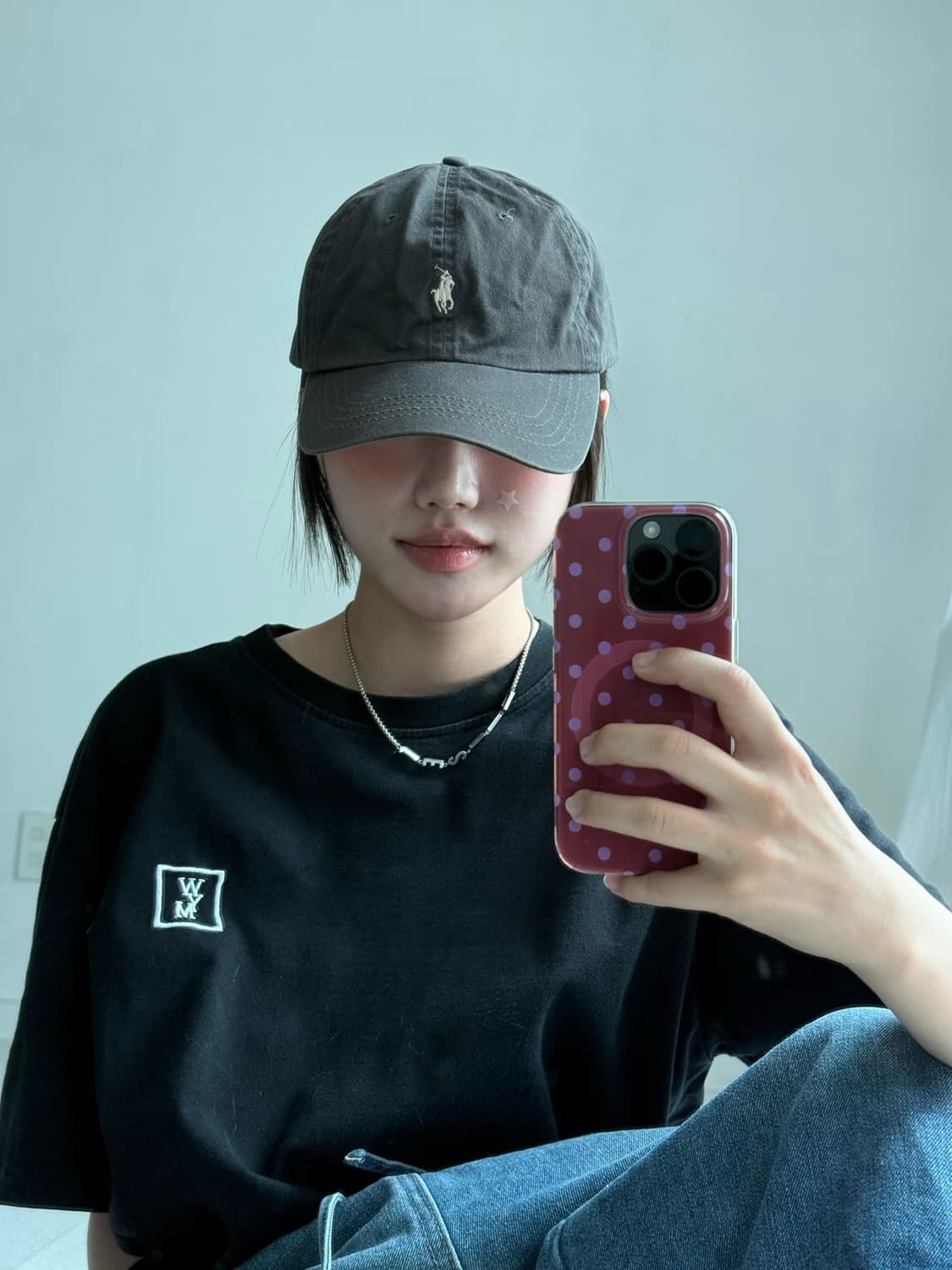 폴로 차콜 캡 상품이미지3