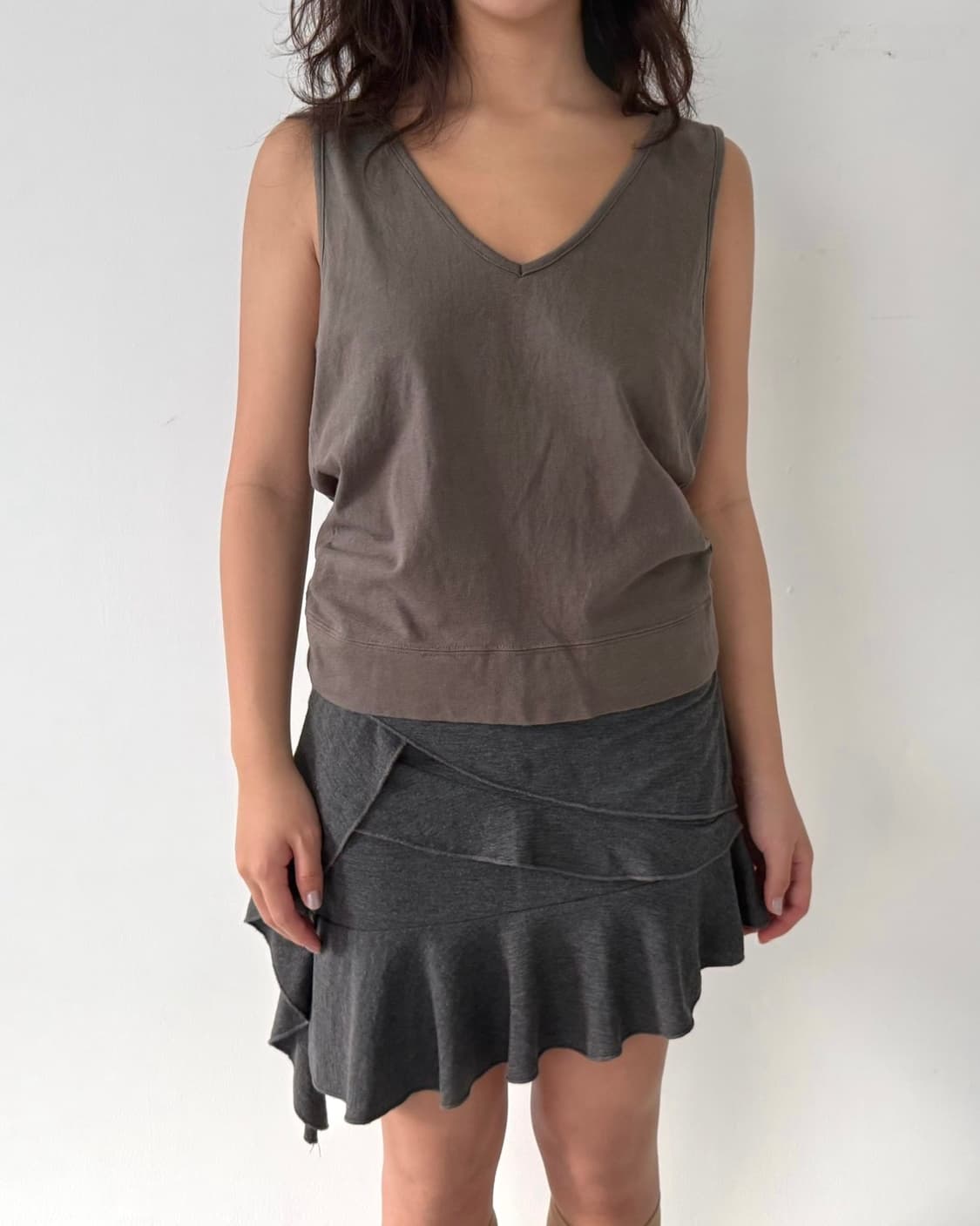 ribbon sleeveless 상품이미지2