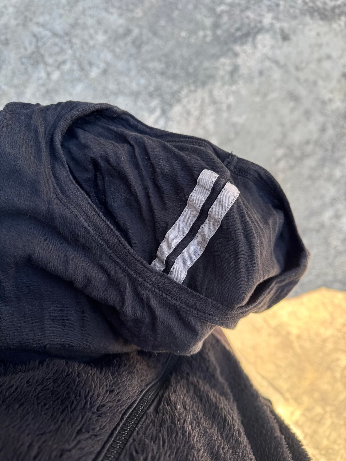 21ss Rick Owens Double Layer Short T  상품이미지4