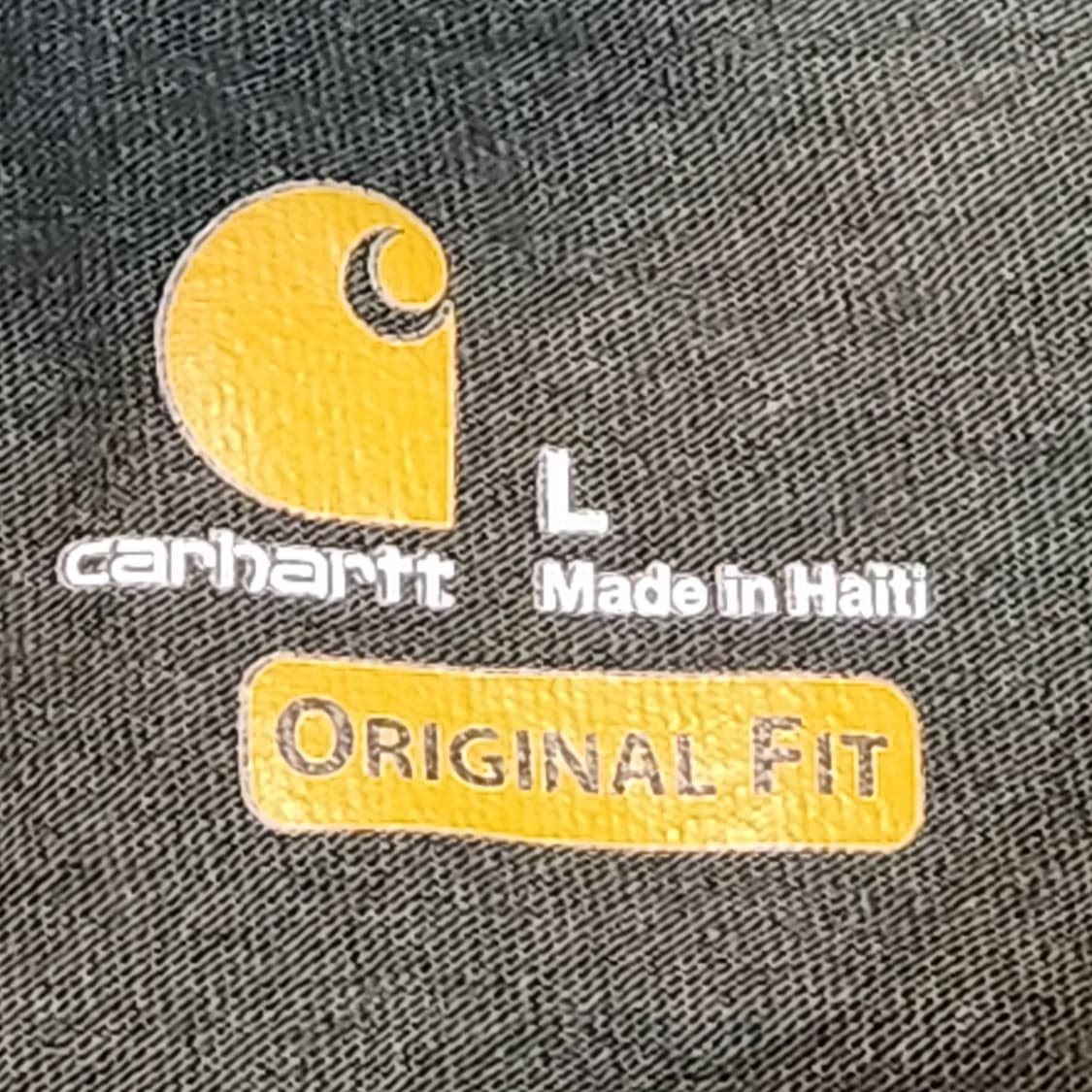 칼하트 카키 반팔티 (L) 상품이미지2